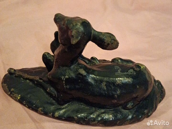 Литье Олениха с олененком СССР