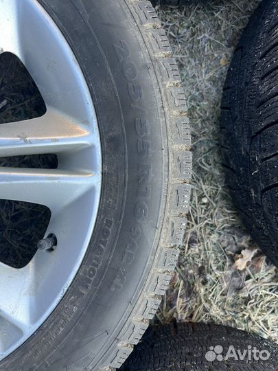 Литые диски r16 + резина