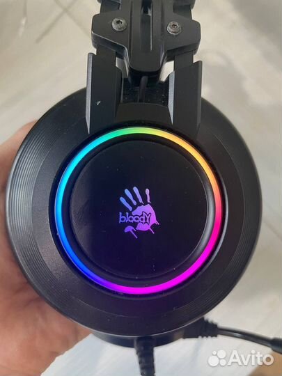 Игровые наушники A4tech bloody G521 black