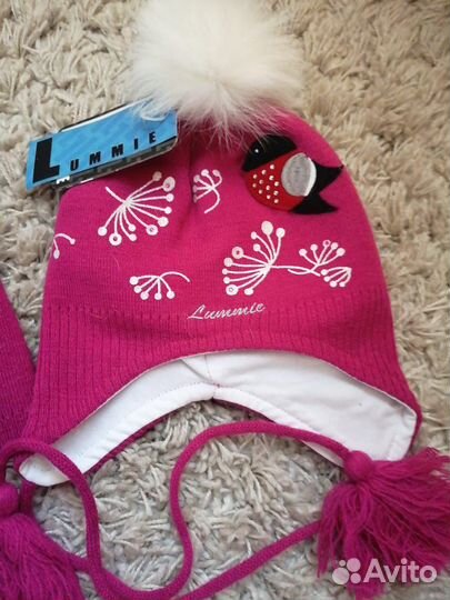 Шапка-шлем деткая, осень-весна