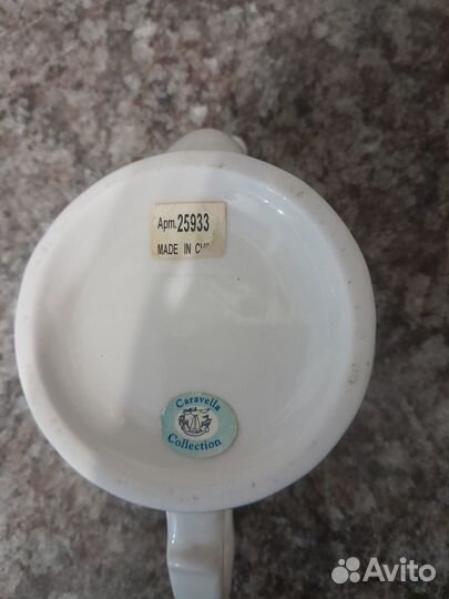 Чайник заварочный керамика Китай и кофейный набор