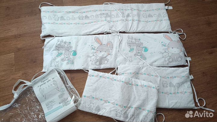 Бортики в детскую кроватку