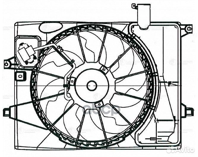 Вентилятор радиатора Hyundai Elantra (AD) (15)