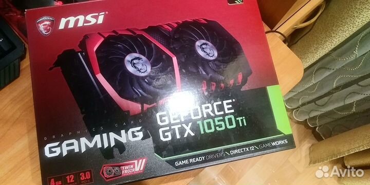 Msi geforce gtx 1050 ti 4gb