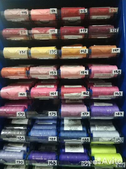 Нитки швейные Gamma 40/2