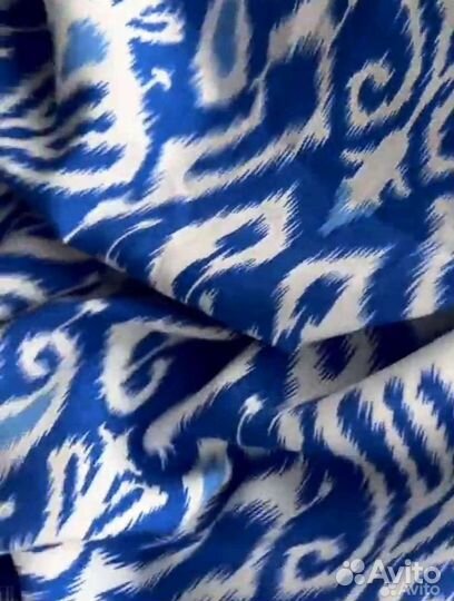 Икат Аделия Бонар штапель плательная вискоза