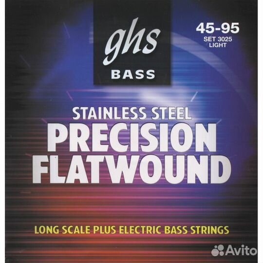 Струны для бас-гитары GHS 3025