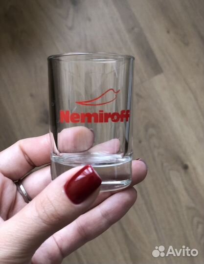 Стопки рюмки с названием водки 6шт