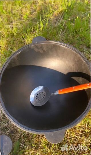 Казан чугунный Узбекистан с печкой