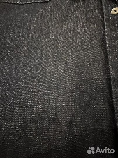 Джинсовая рубашка massimo dutti s