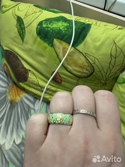 Кольцо серебро 925