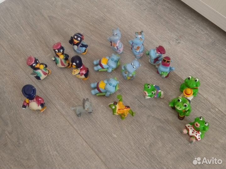 Игрушки из киндера 90х серии