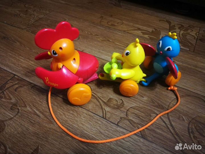 Развивающая игрушка-каталка