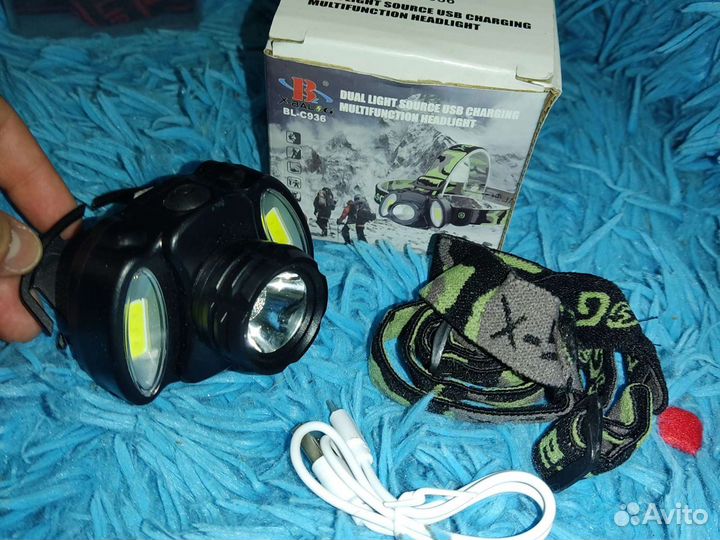 Новые налобные фонарики