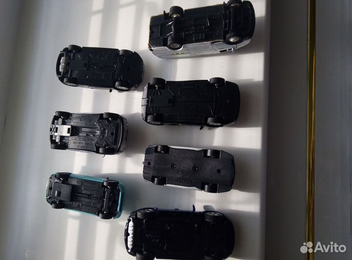 Модельки металлические