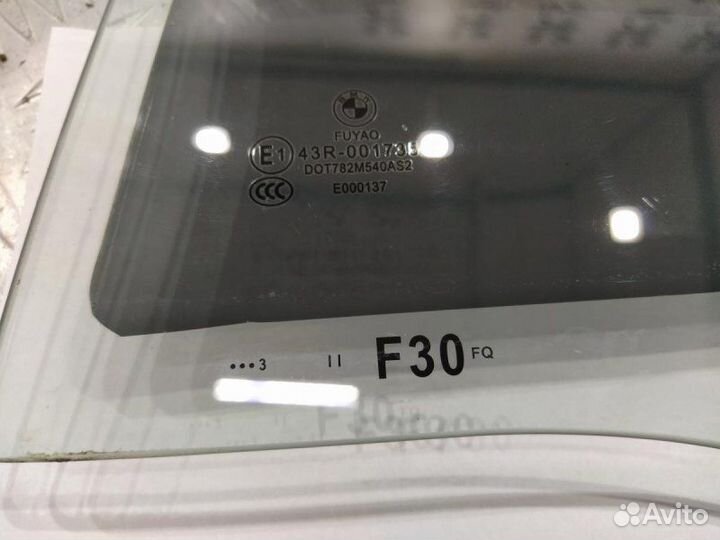 Стекло двери заднее левое Bmw 320Ix