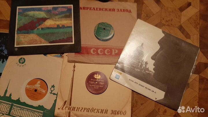 Виниловые грампластинки СССР