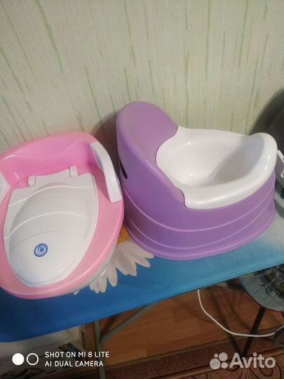 Детский горшок унитаз, накладка на унитаз