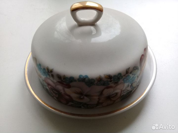 Масленка СССР Бориславский фарфоровый завод