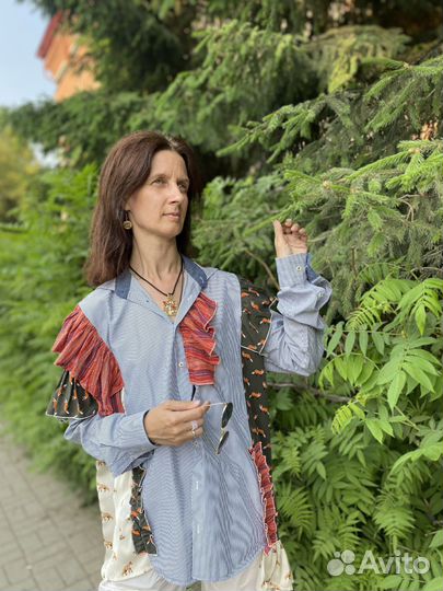 Рубашка апсайкл/кастом