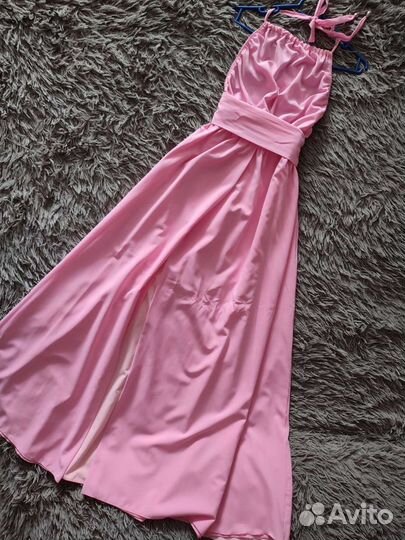 Платье вечернее/на выпускной золотой песок