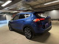 Hyundai Tucson 2.0 AT, 2018, битый, 44 612 км, с пробегом, цена 1 290 000 руб.