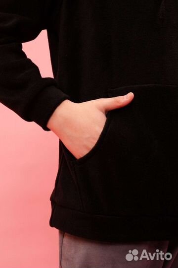 Худи оверсайз с капюшоном. Унисекс. 146 - 152