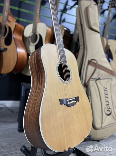 Crafter D-7/NC Акустическая гитара массив (новая)