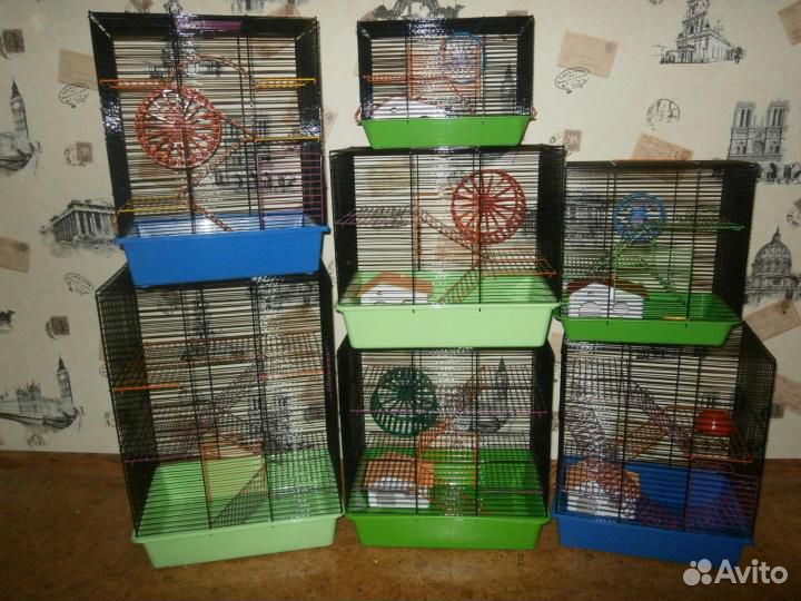 Новые Клетки для грызунов (хомяк. крыса)