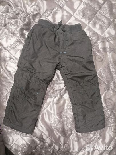 Утепленные брюки