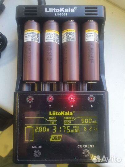 Аккумуляторы 18650 Liitokala HG2 3000mAh 20A оптом