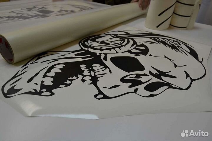 Стикеры, наклейки виниловые