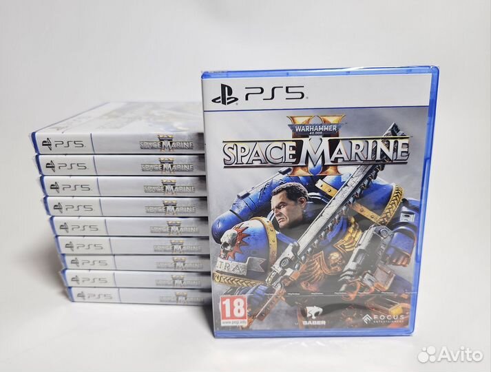 Warhammer 40.000 Space Marine 2 ps5 диск