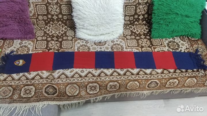 Шарф футбольный цска