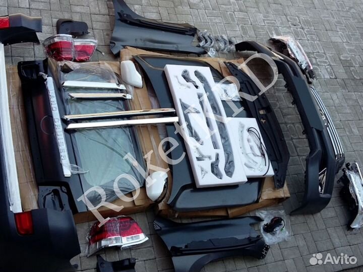 Рестайлиг Toyota Land Cruiser 200 2016 год