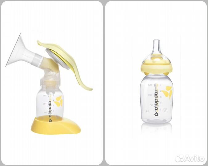 Молокоотсос ручной и Смартсоска medela