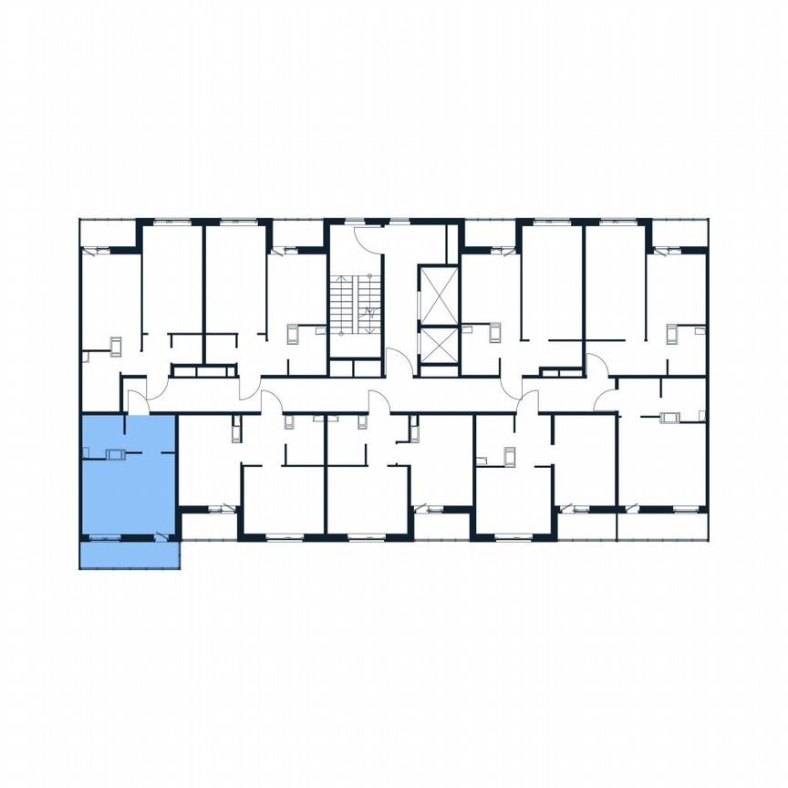 Квартира-студия, 25 м², 5/12 эт.