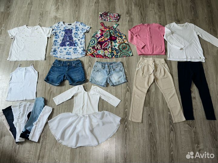 Одежда для девочки пакетом 110 116