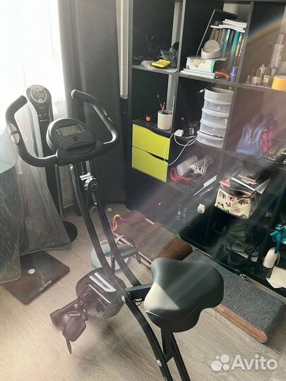 Велотренажер складной компактный