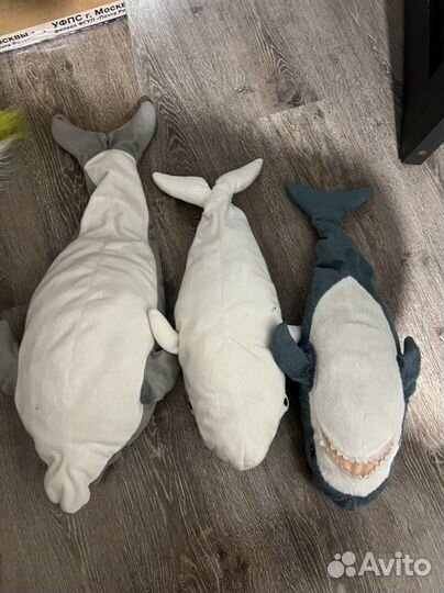 Икеа акула кит дельфин игрушка IKEA