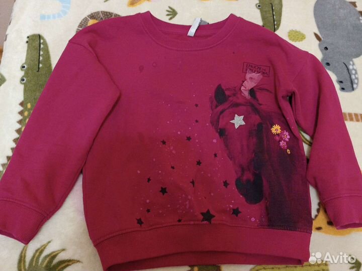 Детские вещи пакетом для девочек 104 110