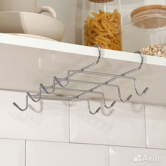 Держатель для кружек подвесной на 8 предметов Доля