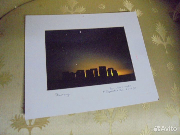 Авт фото Марс над Стоунхенджем 2003 г. Англия