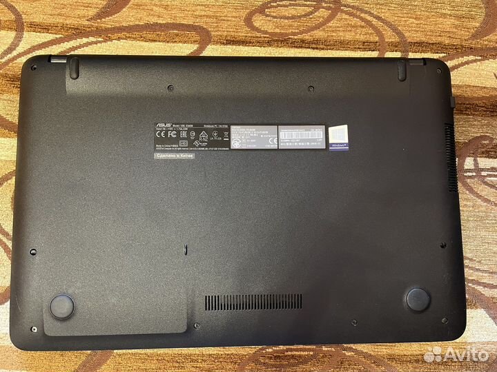 Ноутбук asus x540m