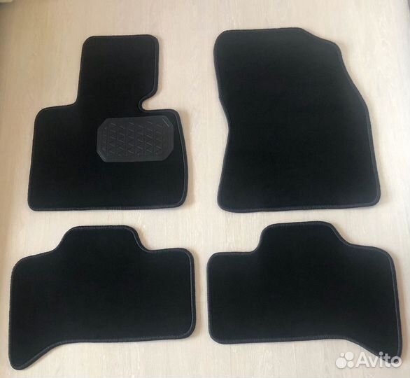 Коврики BMW X5 E53 E70 F15 G05 ворсовые велюровые