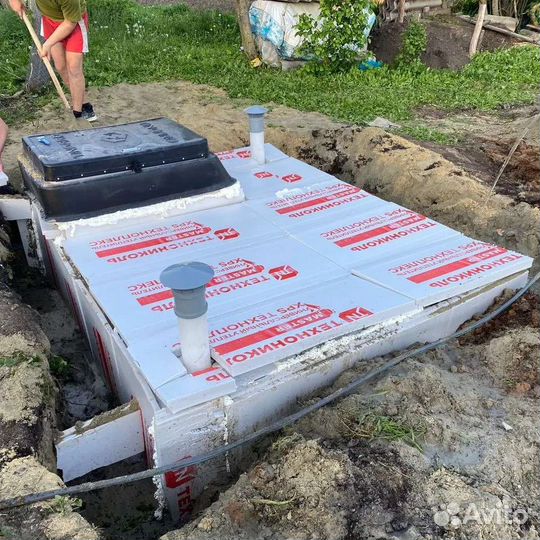 Бесшoвный пластиковый погреб Тингард