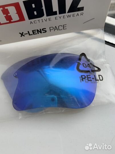 Запасные линзы bliz Active Spare Lens Blue Multila