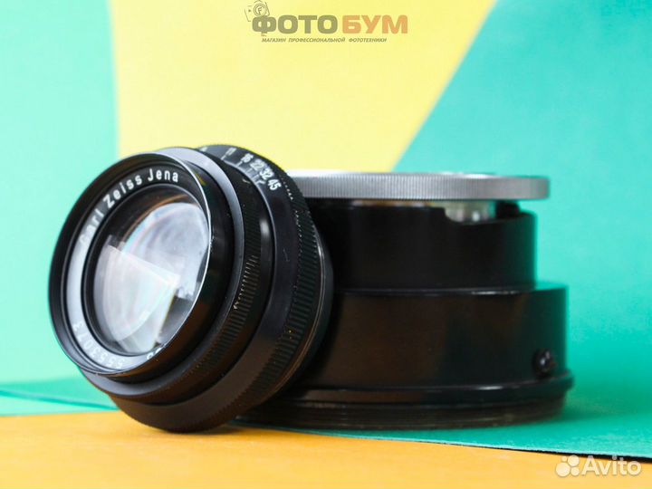 Объектив Carl Zeiss Jena Tessar f4.5/135 (М45)