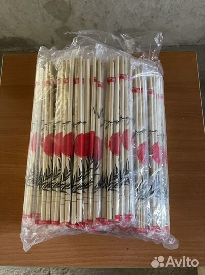 Палочки для суши, имбирь, васаби