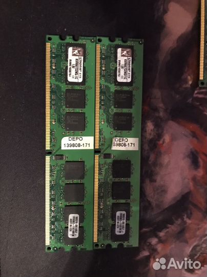 Оперативная памать DDR3 DDR2 DDR